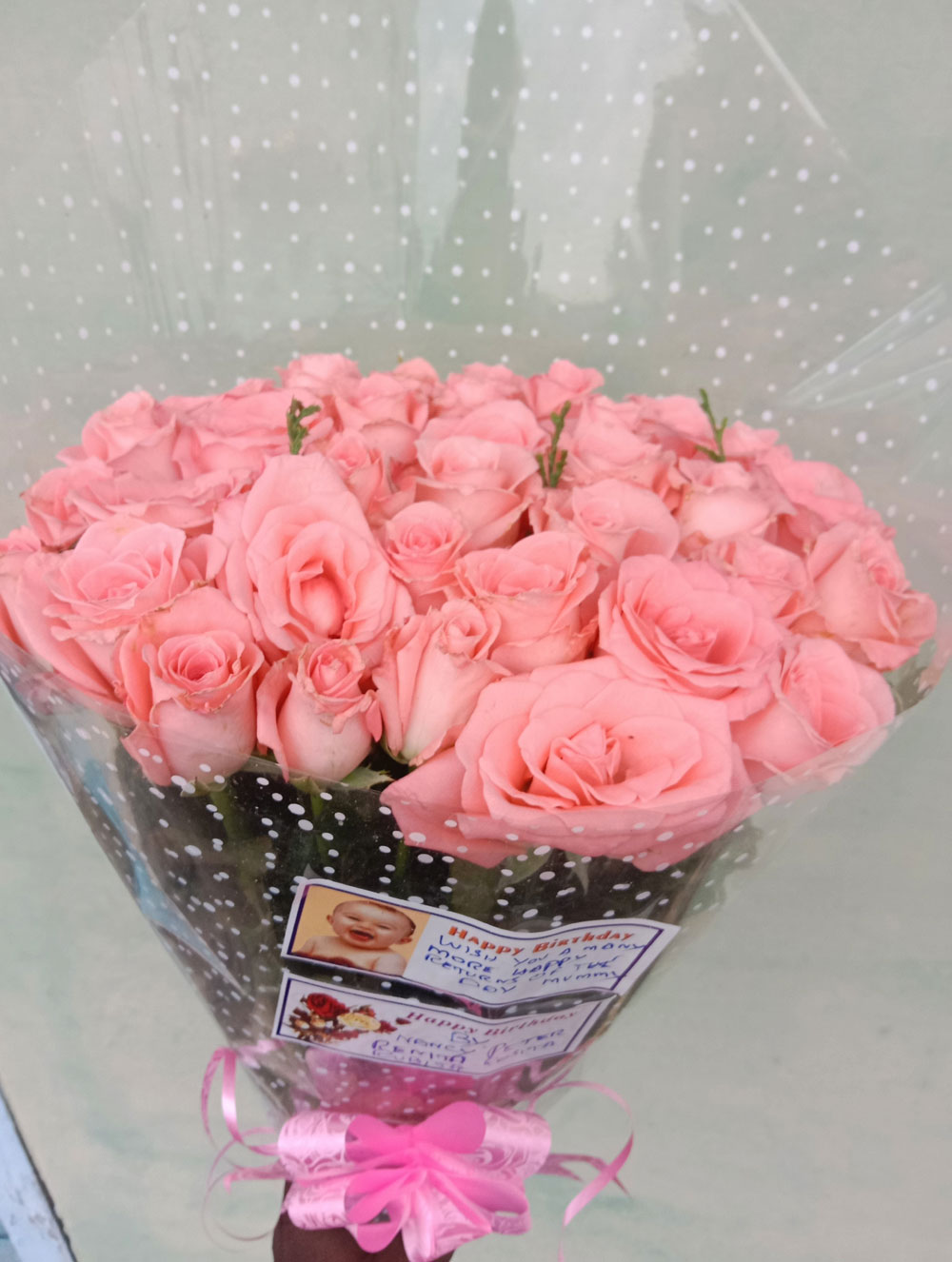Elegant Pink Rose Bouquet
